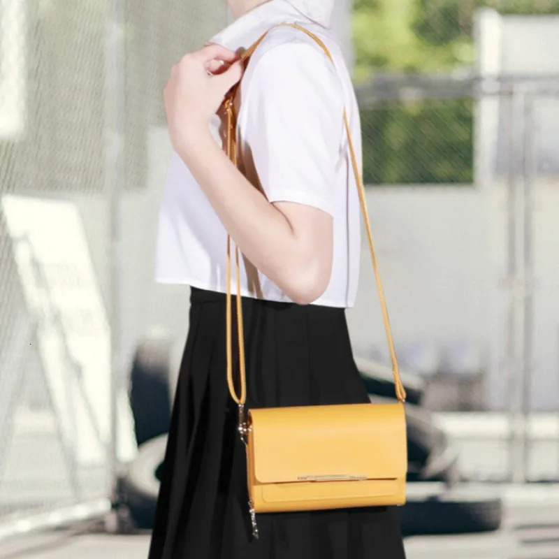 Women PU Leather Crossbody Fashion Bag Cellphone Bags Multi Pocket Card Holder Girls Shoulder Purse Small Handbags