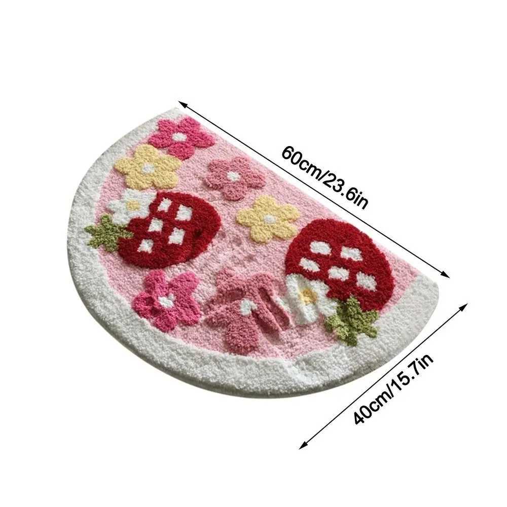 New 40x60cm Carpet Cartoon Absorbent Foot Mat Quick-Drying Thick Door Mat C251103