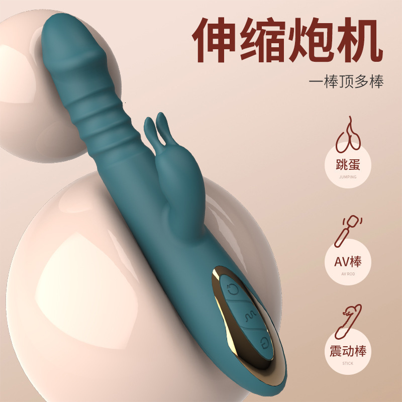 Vibrators Rotating Beaded Thrusting Rabbit Vibrator Vagina G Spot Big Dildo Massager Female Mastrubation Clit Stimulator Sex Toy for Women 230801