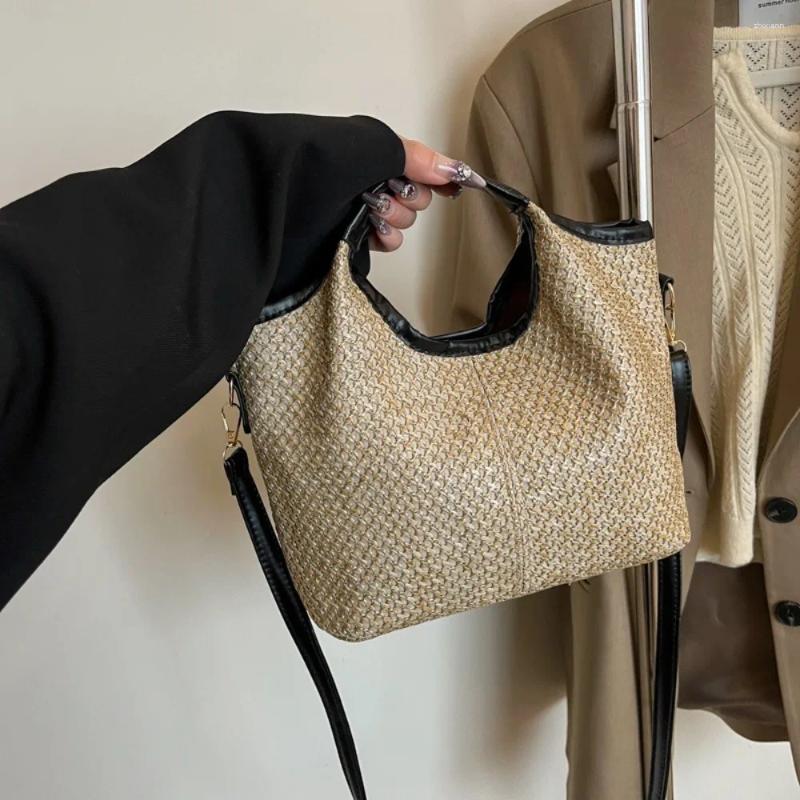 Totes Casual Sg Crossbody Bag Handwoven Straw Bohemian Messenger Shoulder Vacation