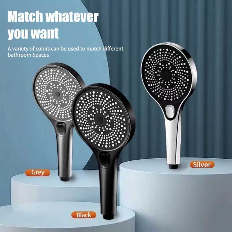 Large screen shower 3speed mode portable shower accessories showers for bathro items knobs fl s set parts Y251103