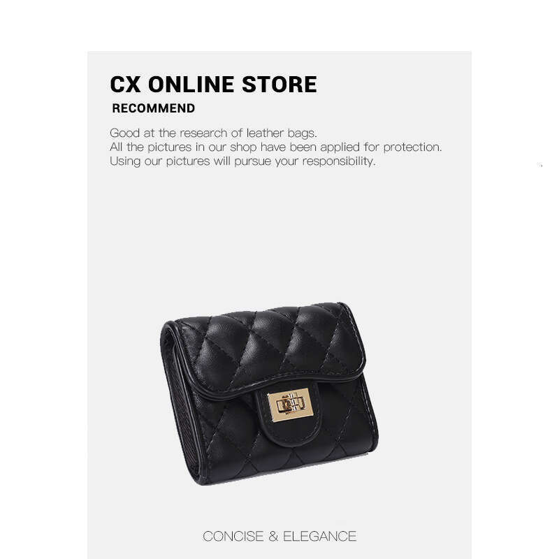 Women Change Fashion Multi Card Bag Small Fragrant Wind gge Wallet 2025 Versatile New Trendy Clothing Ins