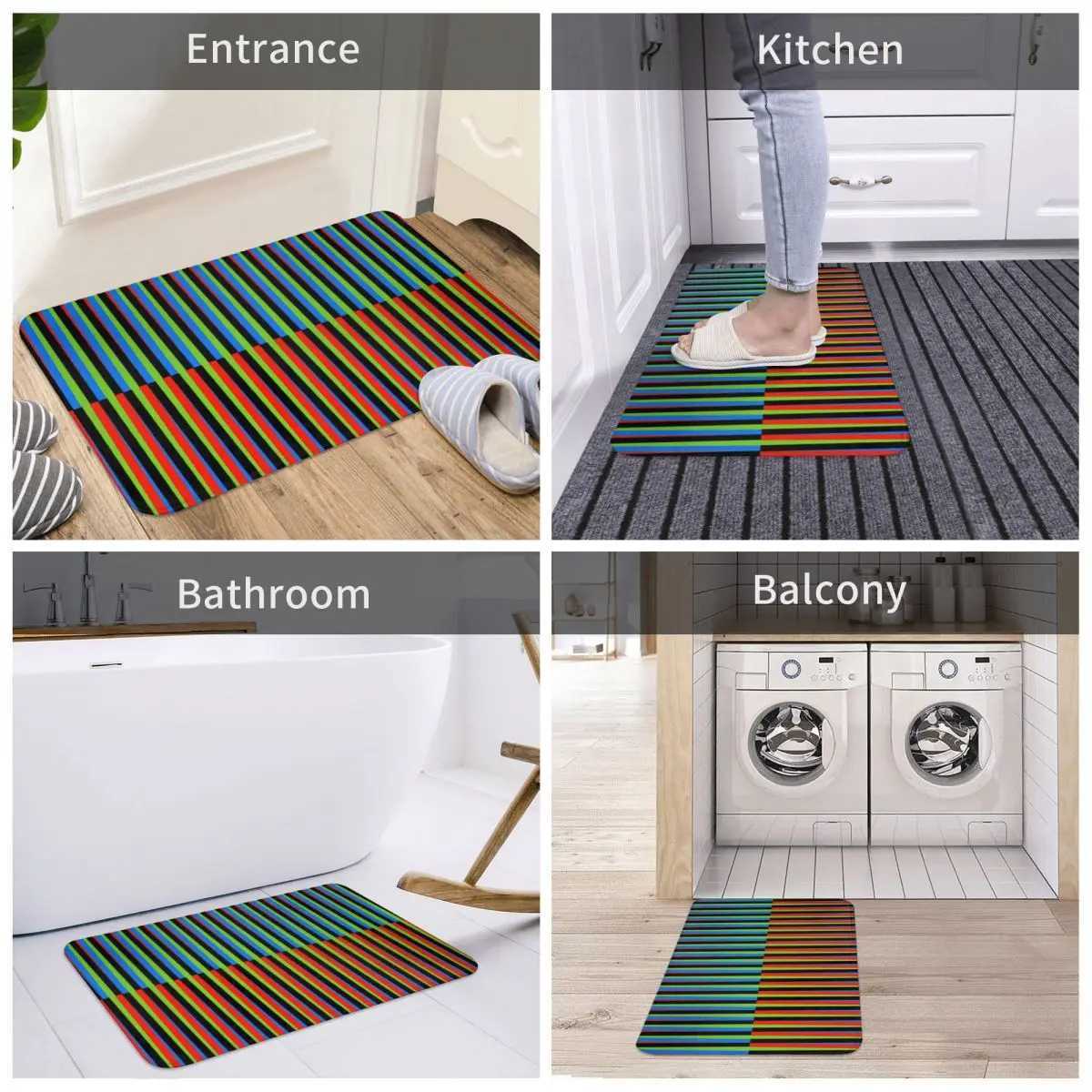 Venezuela Non-slip Doormat Floor Mat Carpet Rug for Kitchen Entrance Home Balcony Footpad Mats C251103