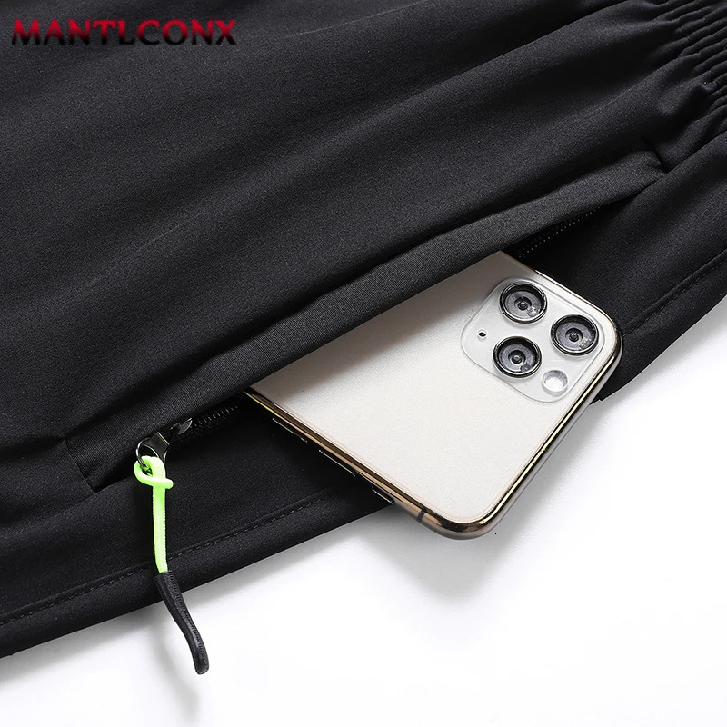 Breathable and fast drying mens summer solid color elastic board shorts gym fitness jogging sports casual 250403e