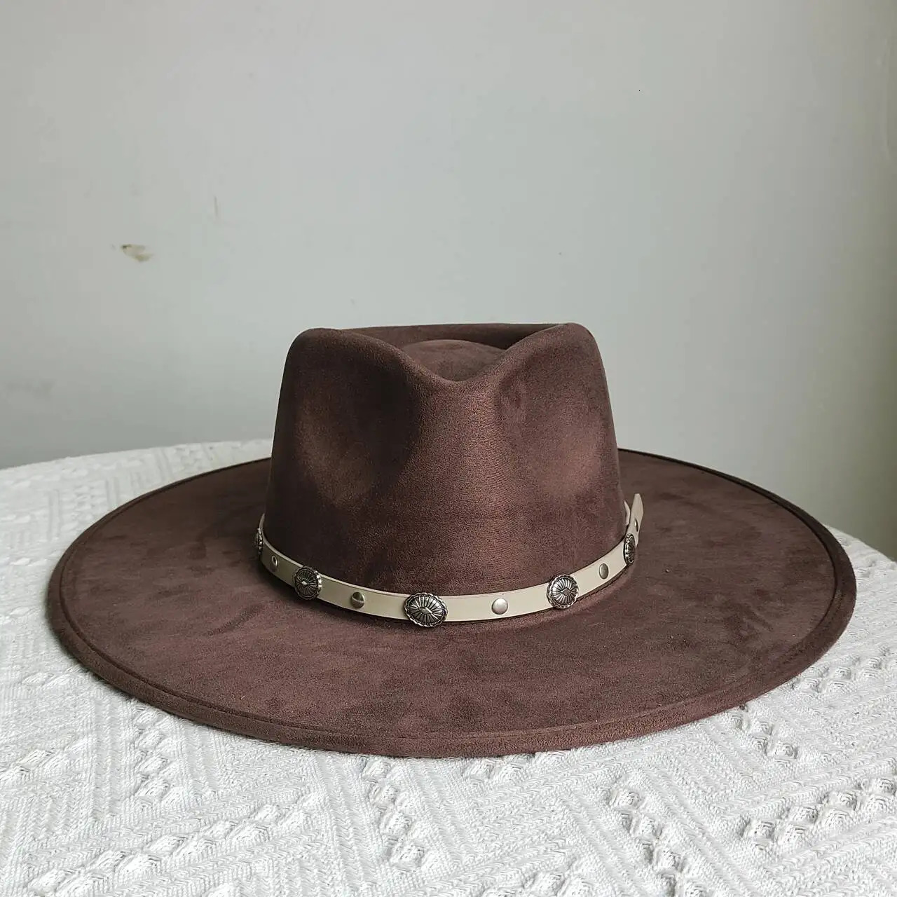 Suede Top Hat 95cm Wide Brim Fedora Men Women Felt Jazz Hats Classic Church Fedoras Chapeau Sombrero Mujer 251031