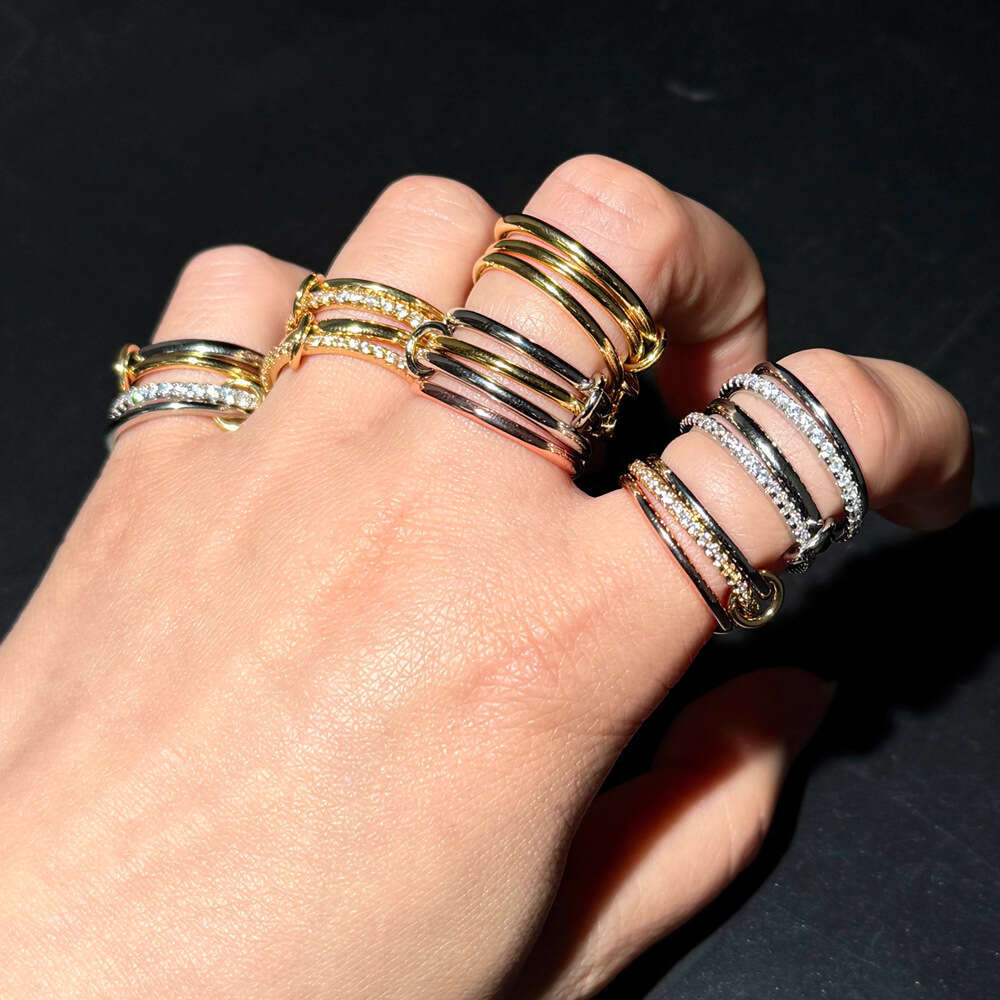 Stack ring spinelli rings Nimbus SG Gris similar designer New in fine jewelry x Hoorsenbuhs Microdame sterling sier fzxjrdz