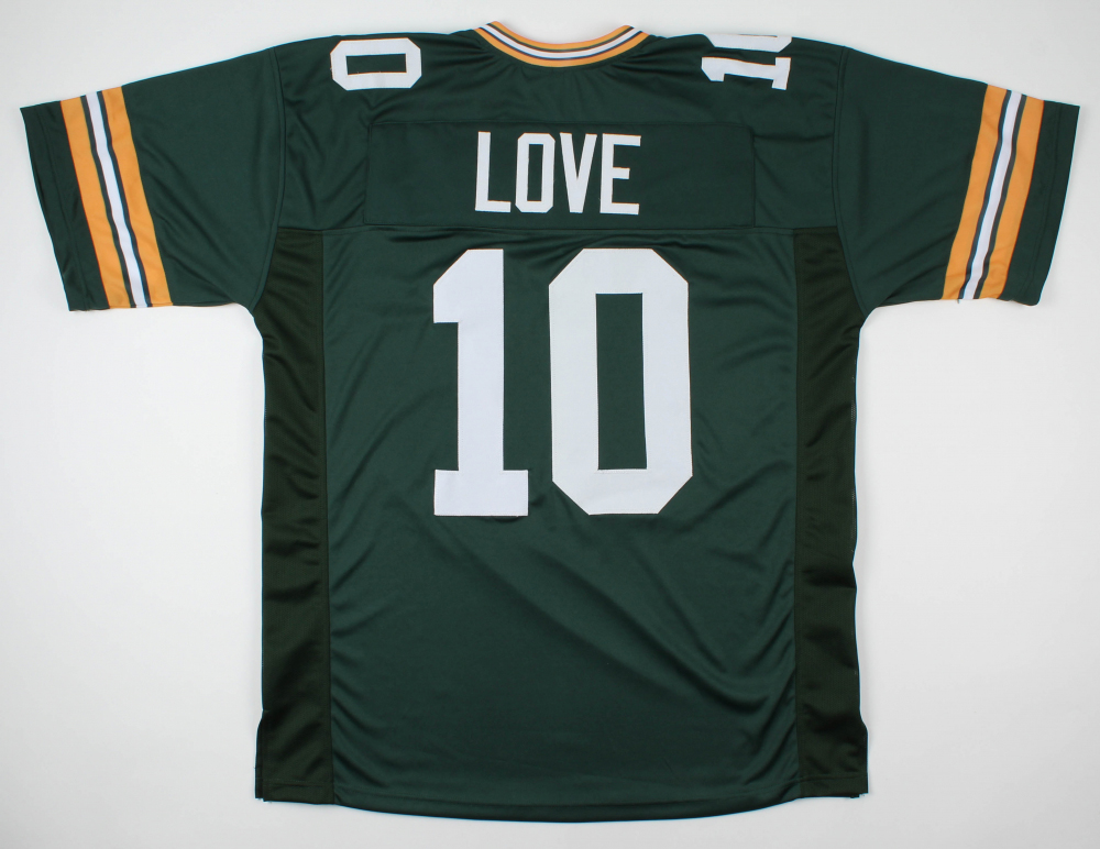 10 Love Custom Football Jersey Willis Brooks Jacobs Doubs Heath Melton Jerseys Any Name Number