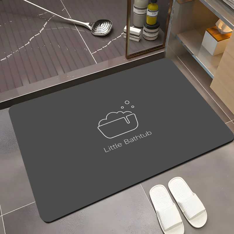 luxery Absorbent diatom mud mat for bathroom non-slip mat for bathroom foot mat for toilet dirt resistant and easy to take care of designer C251103