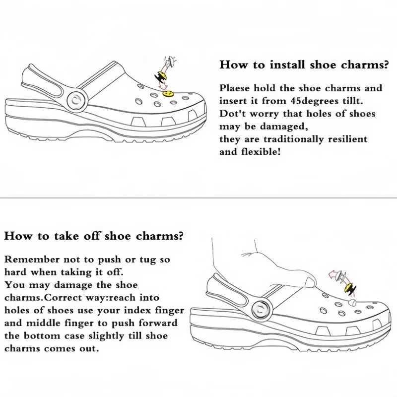 Miniso 10 Cute Cartoon Trio Shoes Charm Set Kuromi Cinnamon Cartoon Decoration for Clothing and Sandals Party Gifts Z250402