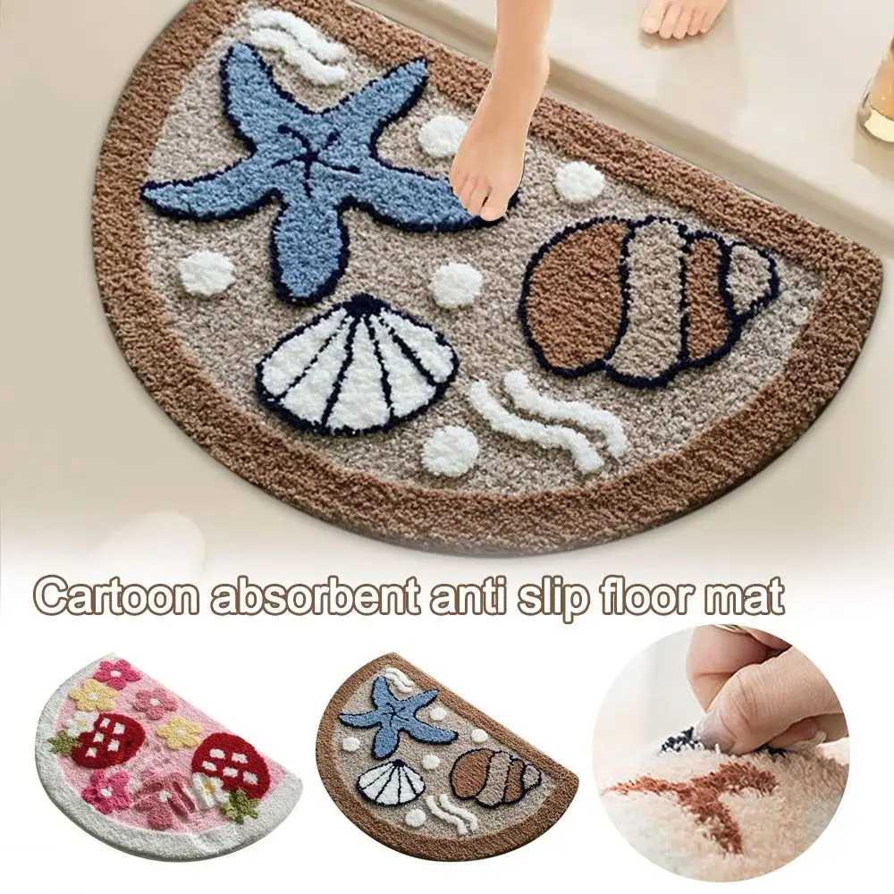 New 40x60cm Carpet Cartoon Absorbent Foot Mat Quick-Drying Thick Door Mat C251103