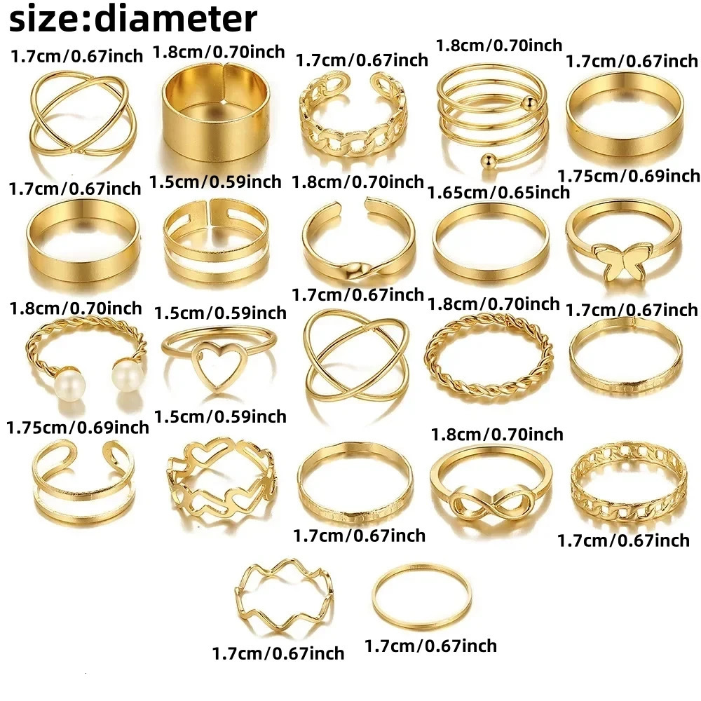 22 piece ring set chmjnh dxyjmhf chkmjk zrtgfjhnc 250326