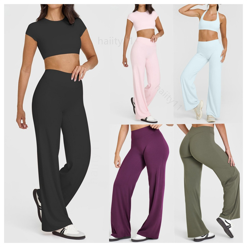 Oners Women's flared pants yoga clothes sexy women's yoga flared pants sports high waisted nude flared leggings women's seamless flared fitness leggings oners actives