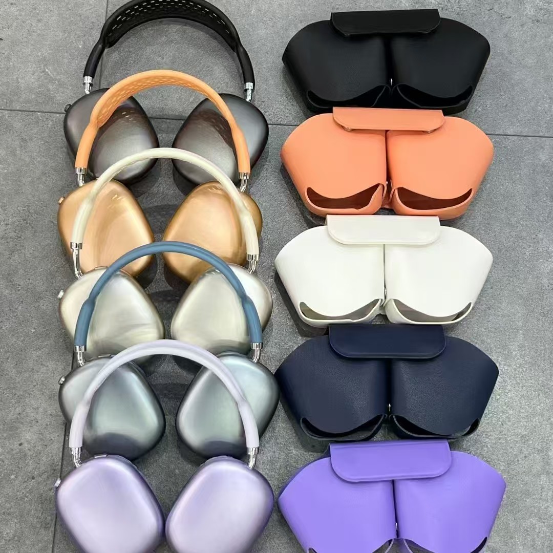 P9 Pro Max pro max air podsmax bluetooth headphones Wireless Bluetooth black red purple magnetic headphone ear cushions