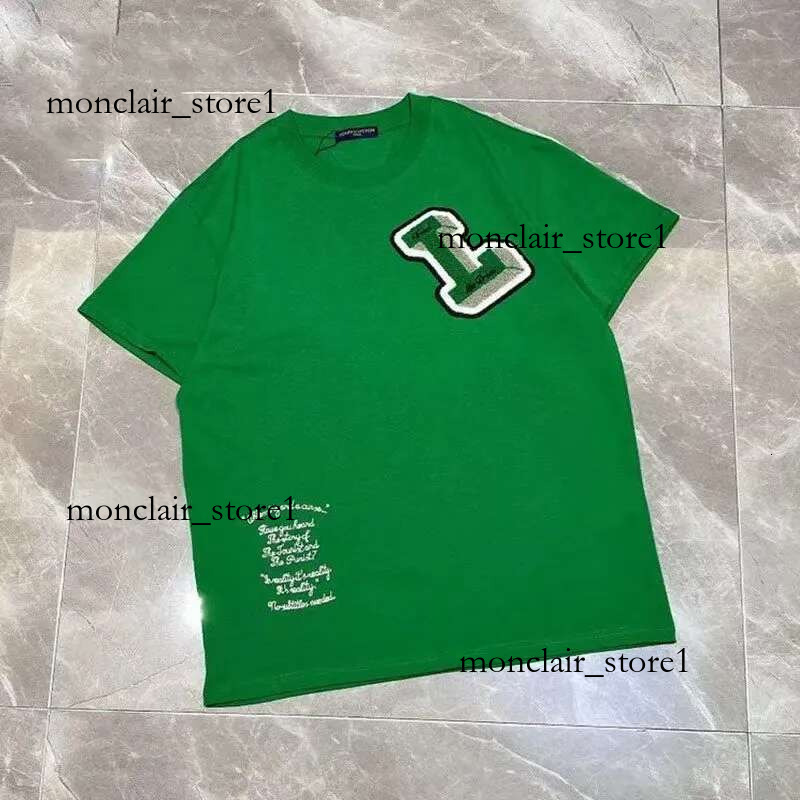 Designer T-Shirt Pattern T-Shirt New Summer Casual Loose Top Men's And Women's Oversized louise T-Shirt Sleeved lvs T-Shirt Shirt Size M-2Xl c4b