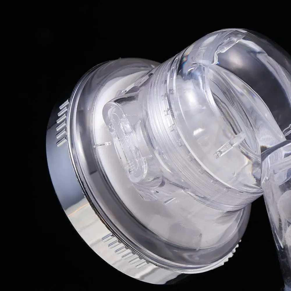 7 Chakra Crystal Shower Natural Amethyst Rose Quartz Gemstones for SpaLike Experience High Pressure Water Saving Y251103