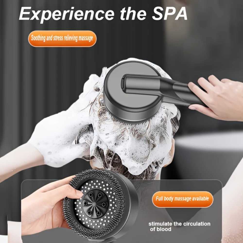 4 Modes Selfcleaning Shower with Silicone B OneKey Stop Water Massage High Pressure ABS Shower with Filter Y251103