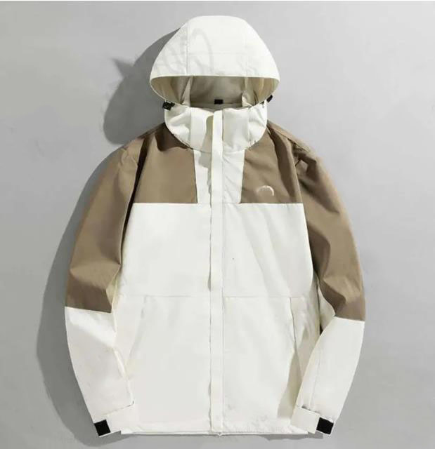 2025 Face Designer Original High Quality Mens Jackets Coat Spring Autumn Spring Thin Hooded Coat Outdoor Leisure Sports Windproof Waterproof