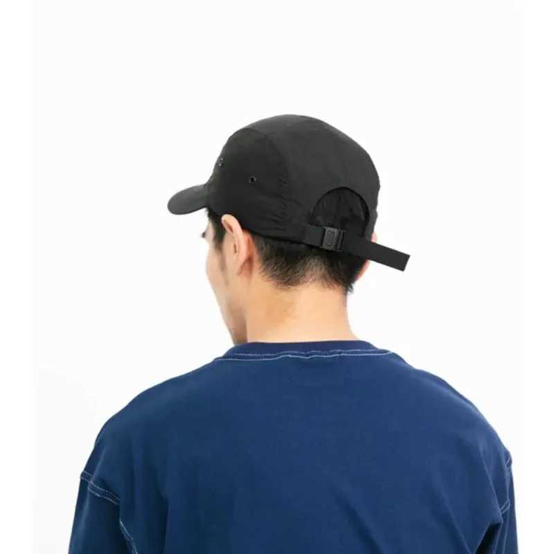 5 panel short Brim quick drying golf baseball cap mens soft lightweight sports running cap unisex outdoor UPF50+toe cap W250403