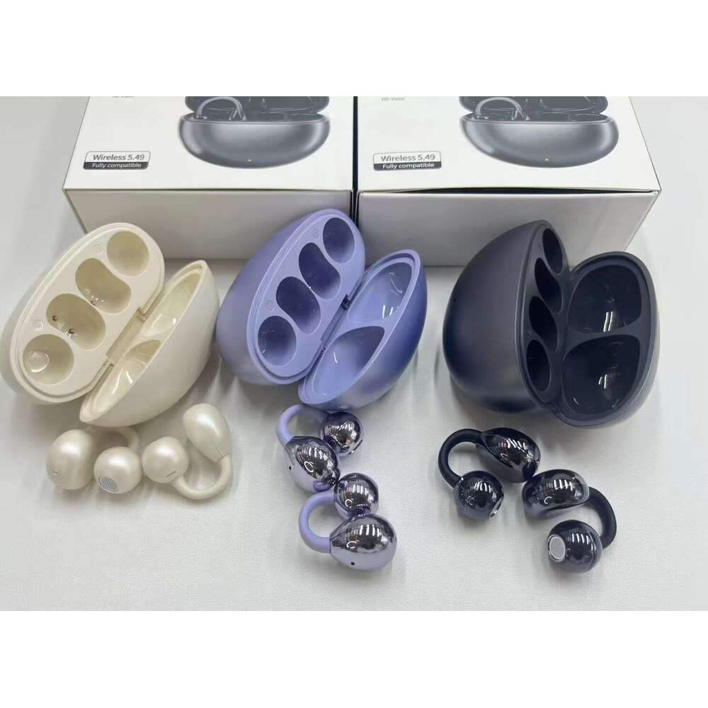 Famous Brand Smart Real Time AI Translation M Clip On OWS Non In Ear Open Back Bluetooth Earphones