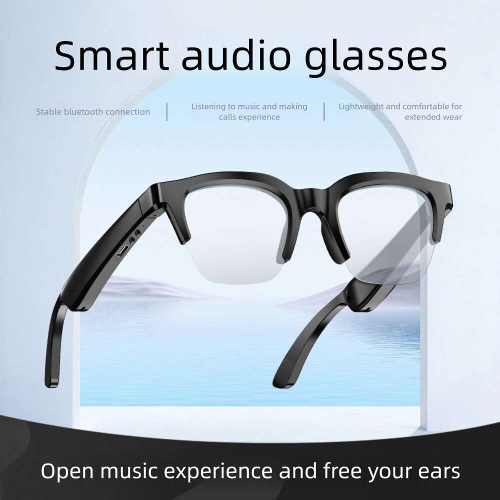 Famous Brand E High Concealment Long Battery Life Lightweight Comfortable To Wear Smart Audio Bluetooth Glasses