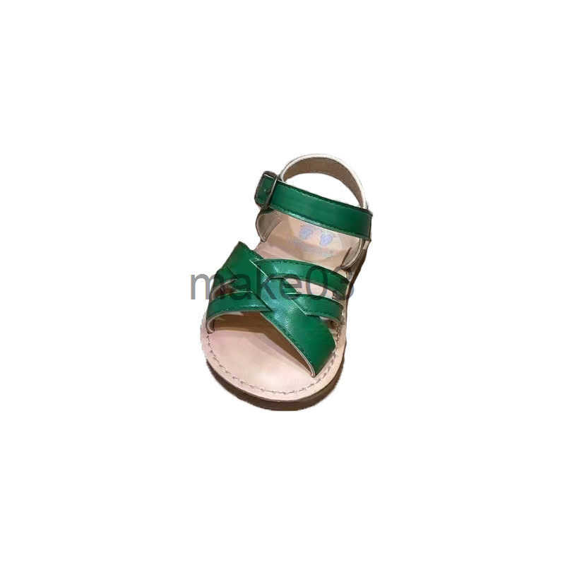 Girls Sandals Summer Childrens 2025 New Flat Shoes Childrens Casual Roman Shoes Baby Princess J250403