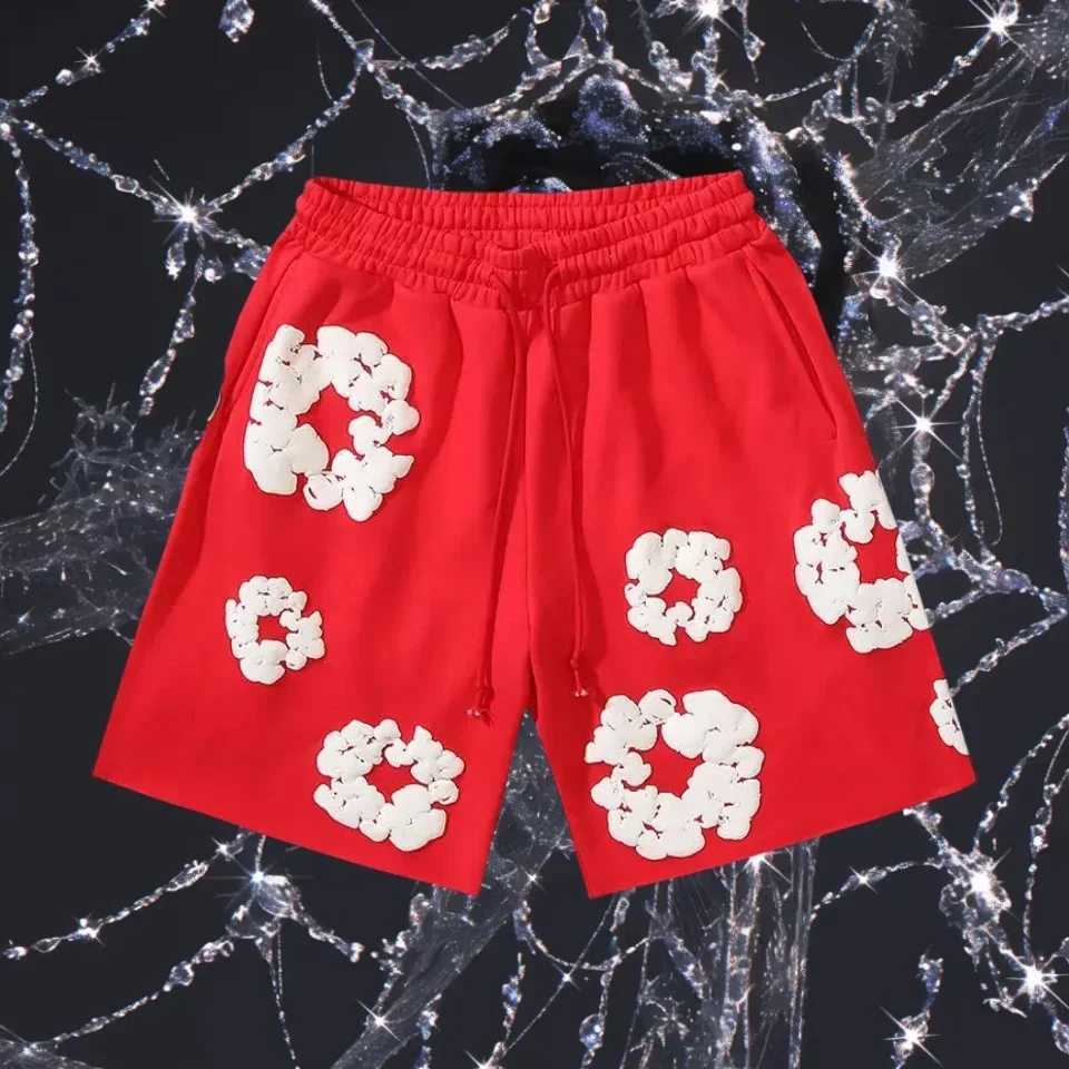 2025 Mens Fashion Quick-drying Sports Shorts Kapok Printed American Shorts Comfortable and Breathable Hot Trendy Casual Shorts X250403