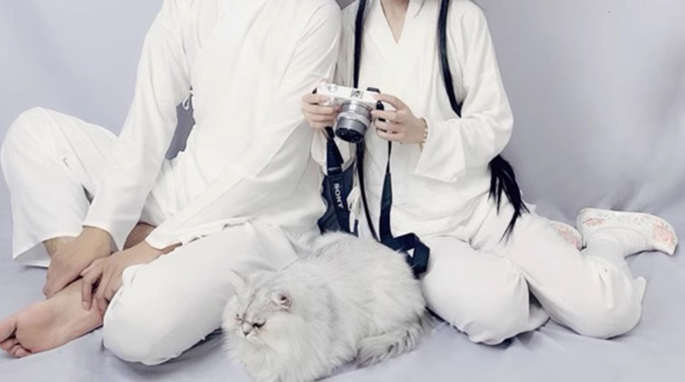 Chinese Style Men Shirt Solid Color Retro Hanfu Long Sleeve Elegant Lace Up Vintage Stand Collar Mens Shirts Camisa 240715