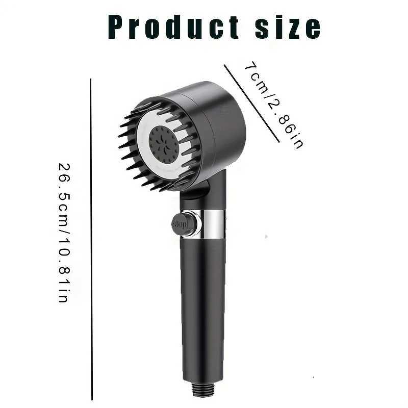 3Speed Pressure Shower with Filter Water ification for He TravelEasy InstallIdeal for Camping Backyard Y251103
