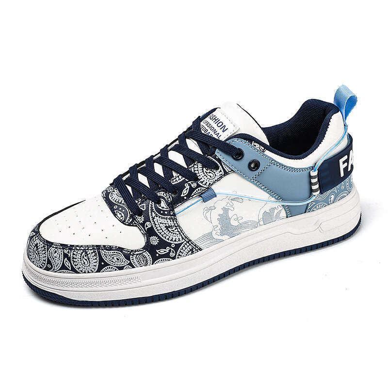 2024 Men's Large Size New Low Top Board Fashion Sports Shoes Korean Edition Trendy Youth