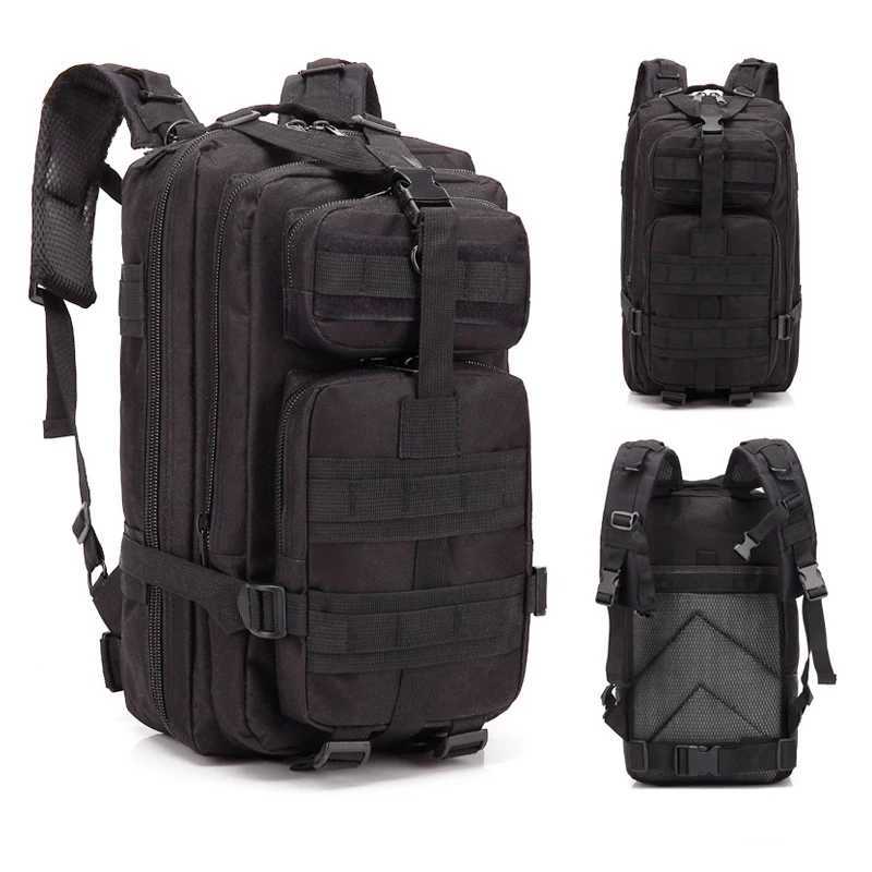3P tactical backpack military Molle army bag outdoor hiking camping Rucksack travel shoulder bag about 30LC250421
