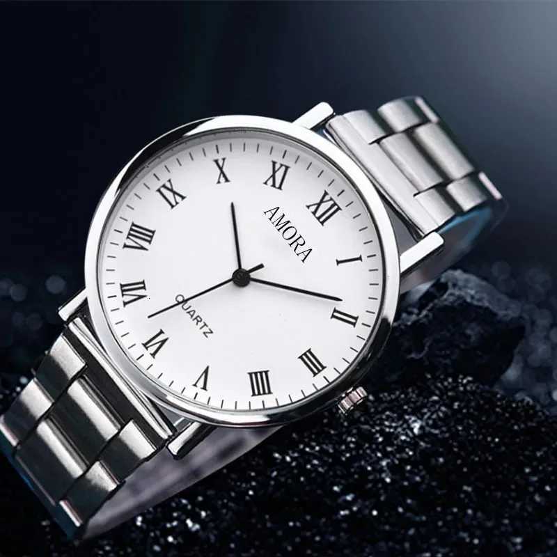 Fashion Fully Automatic Men Watches Casual Steel Band Male Sports Quartz Watches Clock Relogio Masculino Reloj Hombre MontreW251104