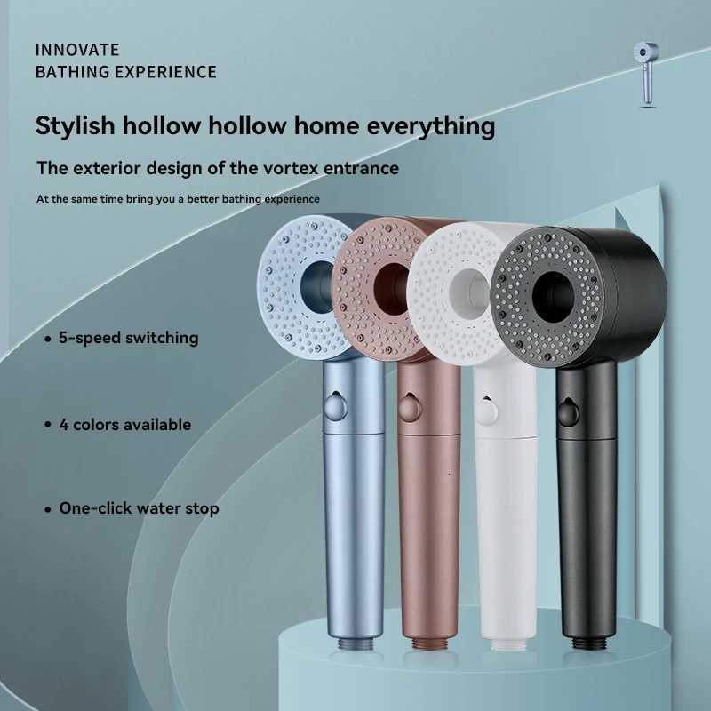 5 Modes Shower High Pressure Shower Portable Filter Rainfall Faucet Tap Bathro Bath He Bathro New Upgrade Y251103