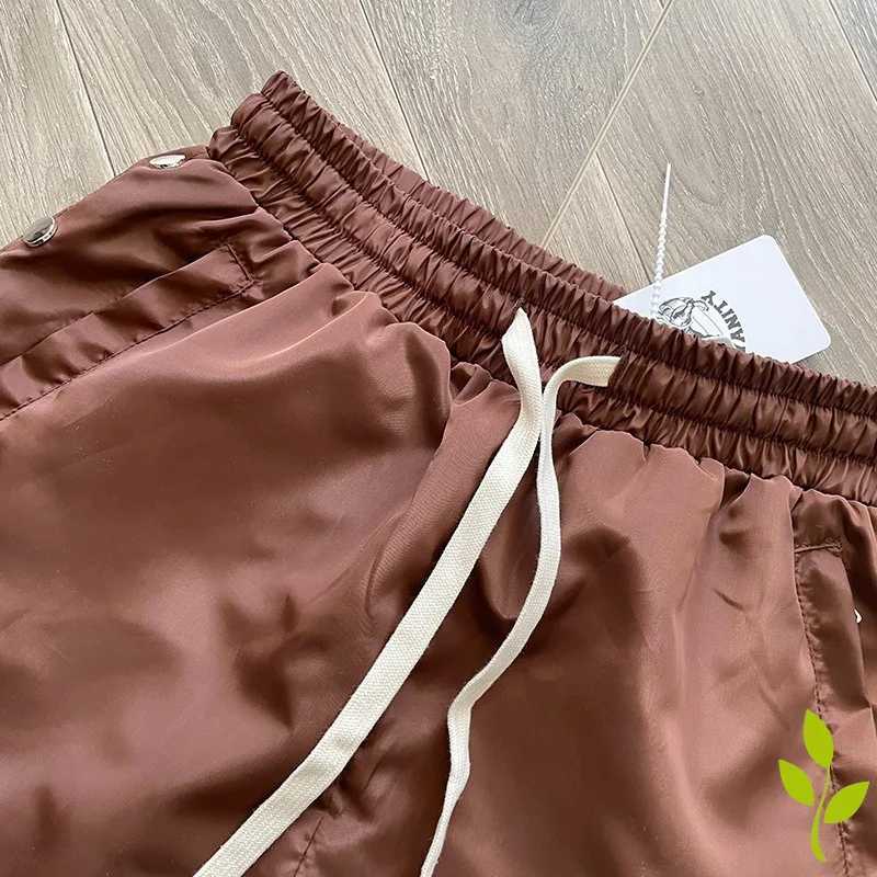 Summer High Quty Embroidered Saint Vanity Shorts Casual Sports Pants with Breasted Sweatpant for Men and Women X250403