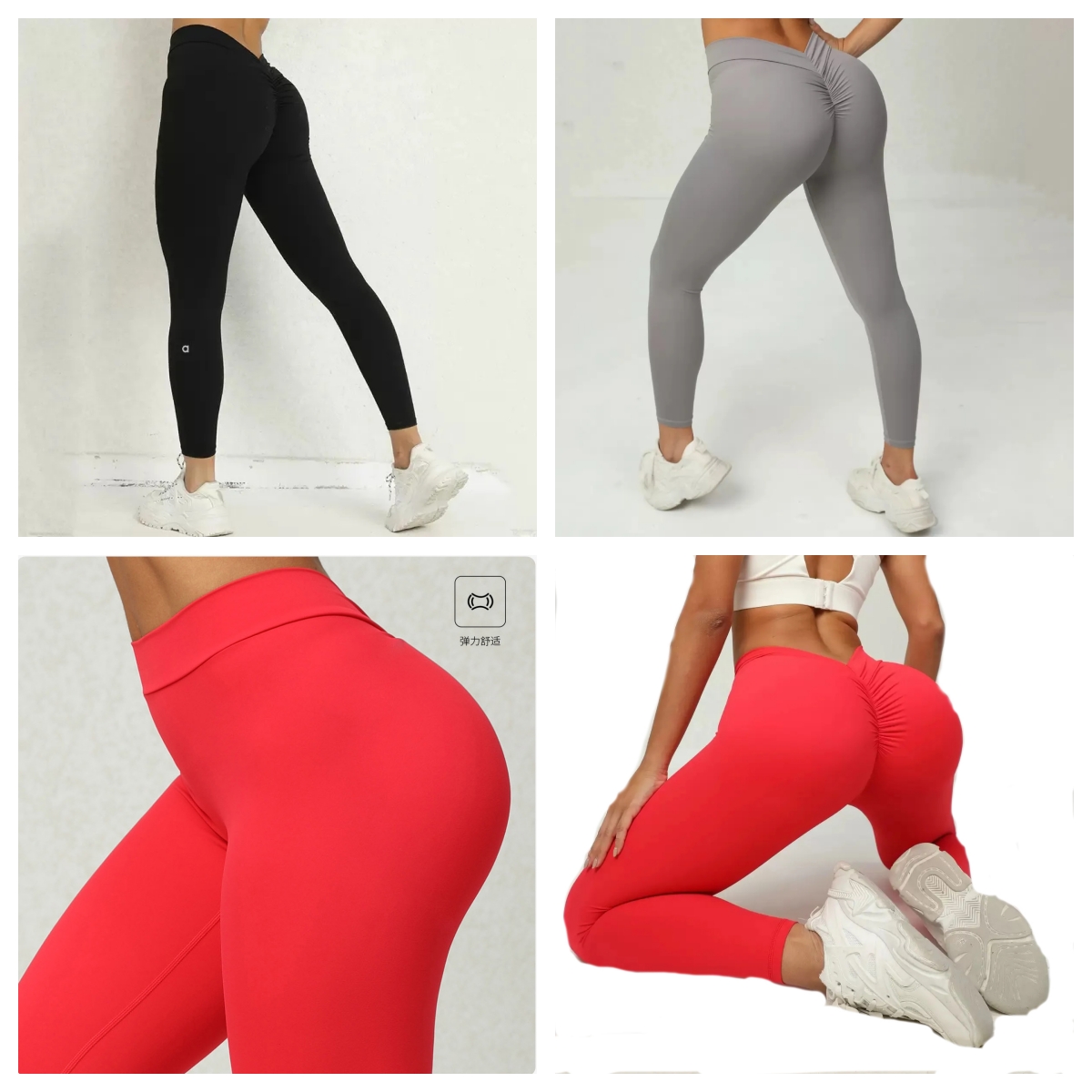 yoga aloLeggings Women Push-Up Soft Align Elastic Hip Lift T-Shaped Sports Pants Running Training Lady ayloLegging