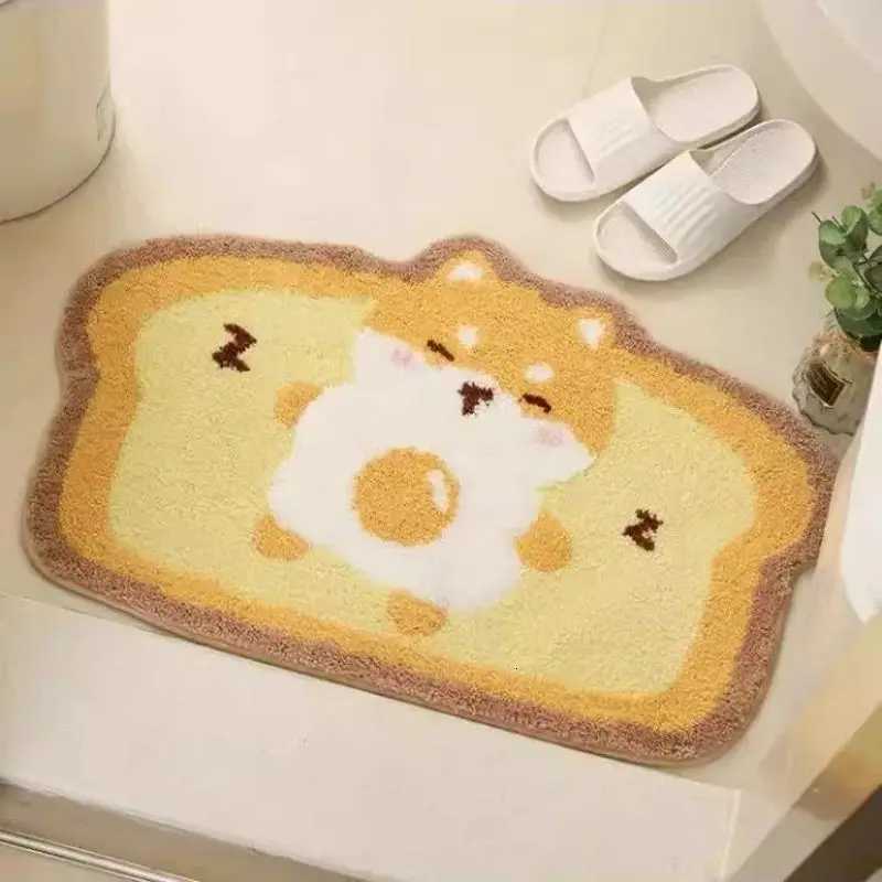 VIKAMA Bath Mat Super Absorbent Non-Slip Rug for Bathroom Door Quick Dry Floor Mat for Shower Room Bedroom Home Decor C251103