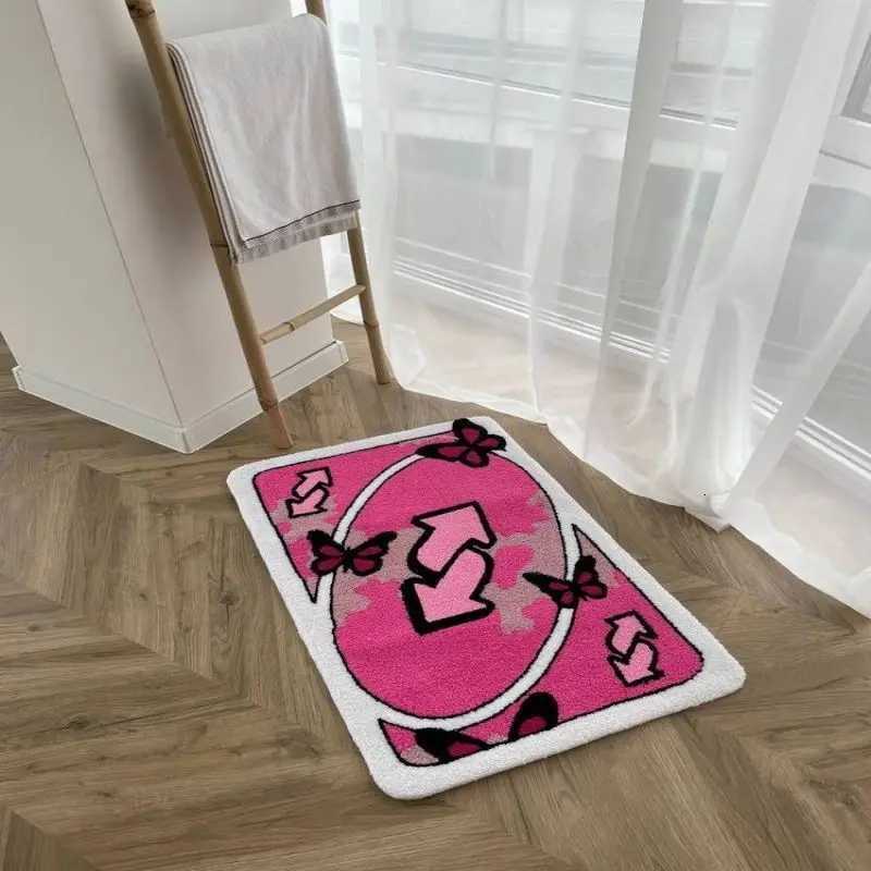 VIKAMA UNO Reverse Carmen Puffy Carpet Thickened Non-Slip Rectangle Living Room Bedroom Bedside Floor Mats Home Decoration C251103