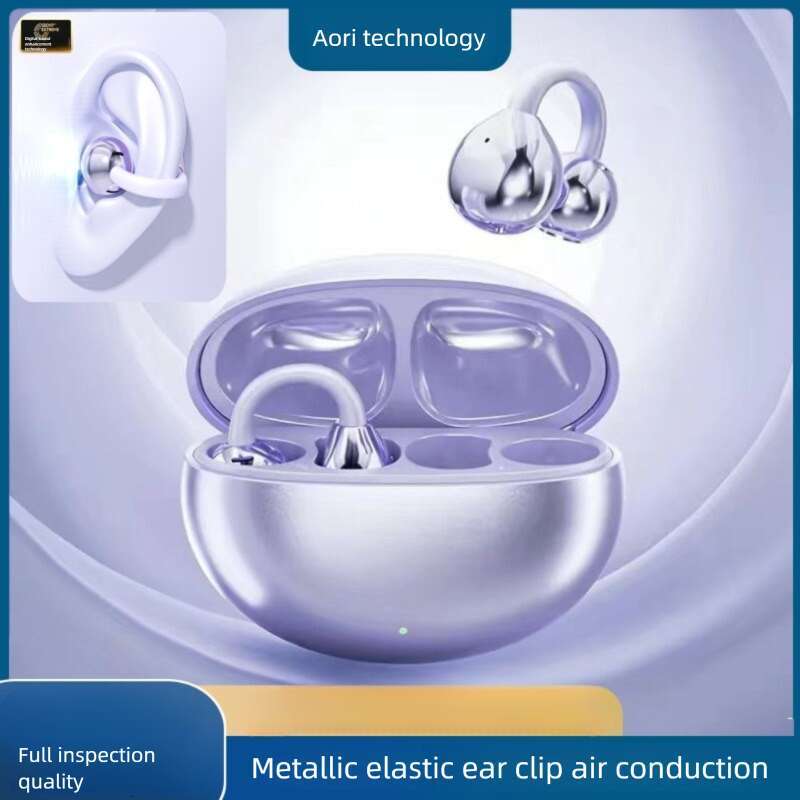 Famous Brand Smart Real Time AI Translation M Clip On OWS Non In Ear Open Back Bluetooth Earphones