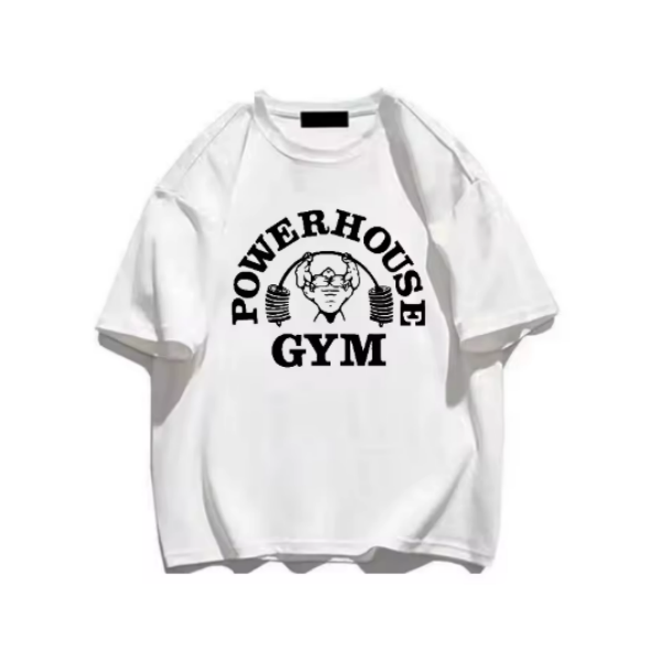 T-shirt graphic printing sports fashion trend men's T