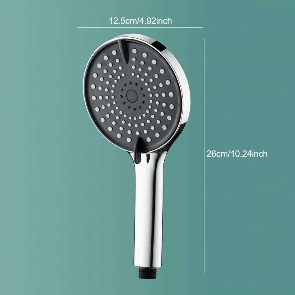 3 Modes Shower with Hose High Pressure Universal Large Flow Massage SPA Shower Adaptation Spray Hotel Bathro Accessories Y251103