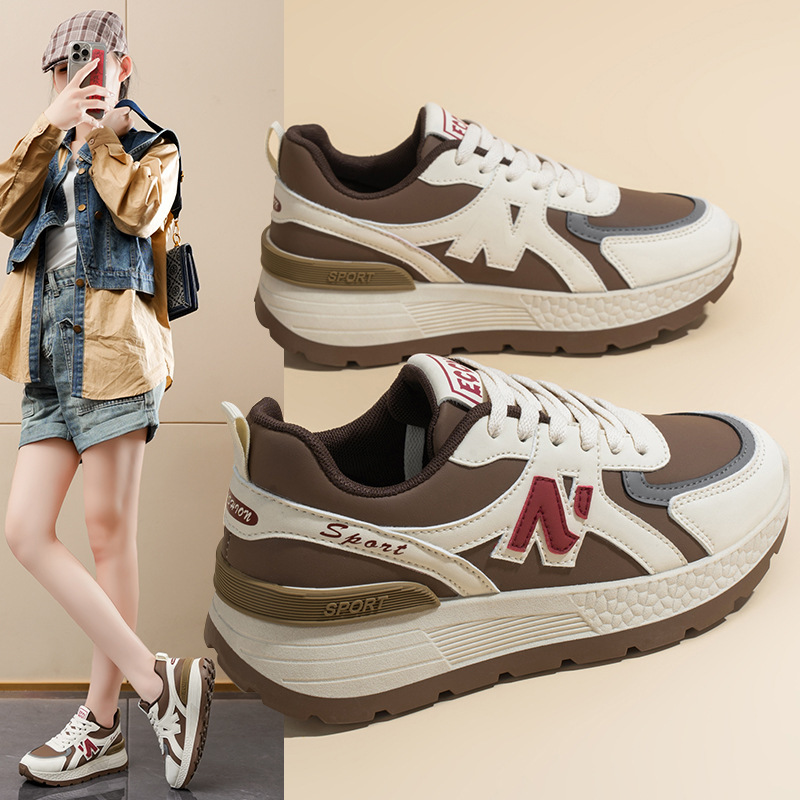 Free shipping designer casual shoe women black khaki comfortable breathable wear-resisting outdoor fashion sport shoe 2025