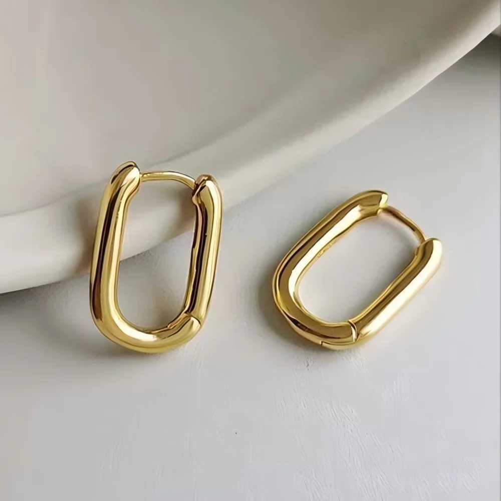 Mariasz Minimalist 13Pairs Dainty UShaped Stainless Steel Hoop Earrings for Women Gold Color with CZ Huggie Hoops Jewelry C251103