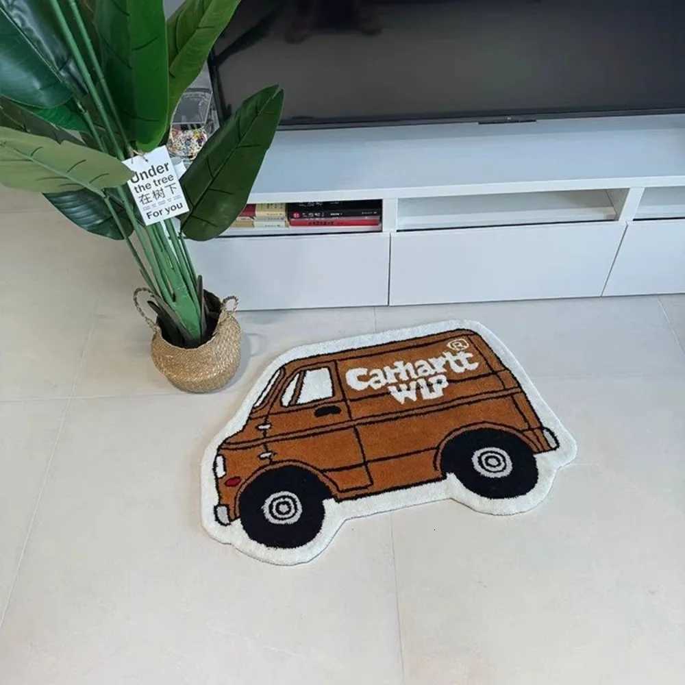 VIKAMA Summer Carpets Car Carpets Living Room and Bedroom Bed Carpets Childrens Room Anti-slip Floor MATS Home Decoration C251103