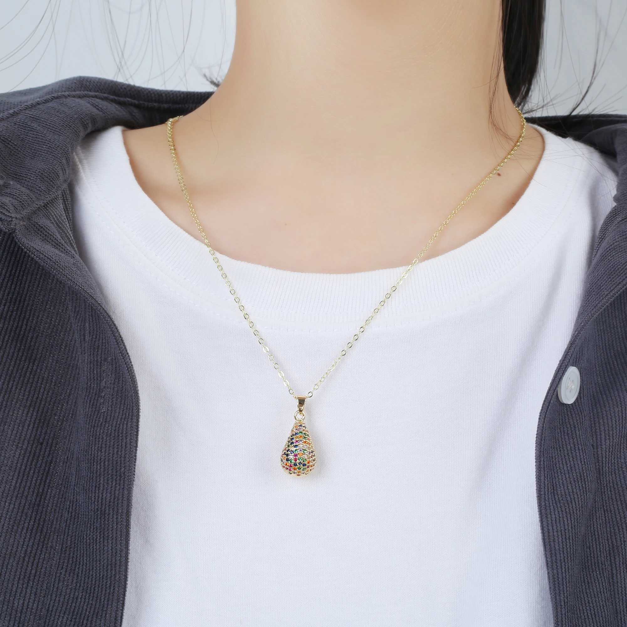 Hot selling Smooth Water Drop Macaroni Zircon Earrings Suitable for Women Lightweight Versatile Earrings Engagement Wedding Gifts Y250401