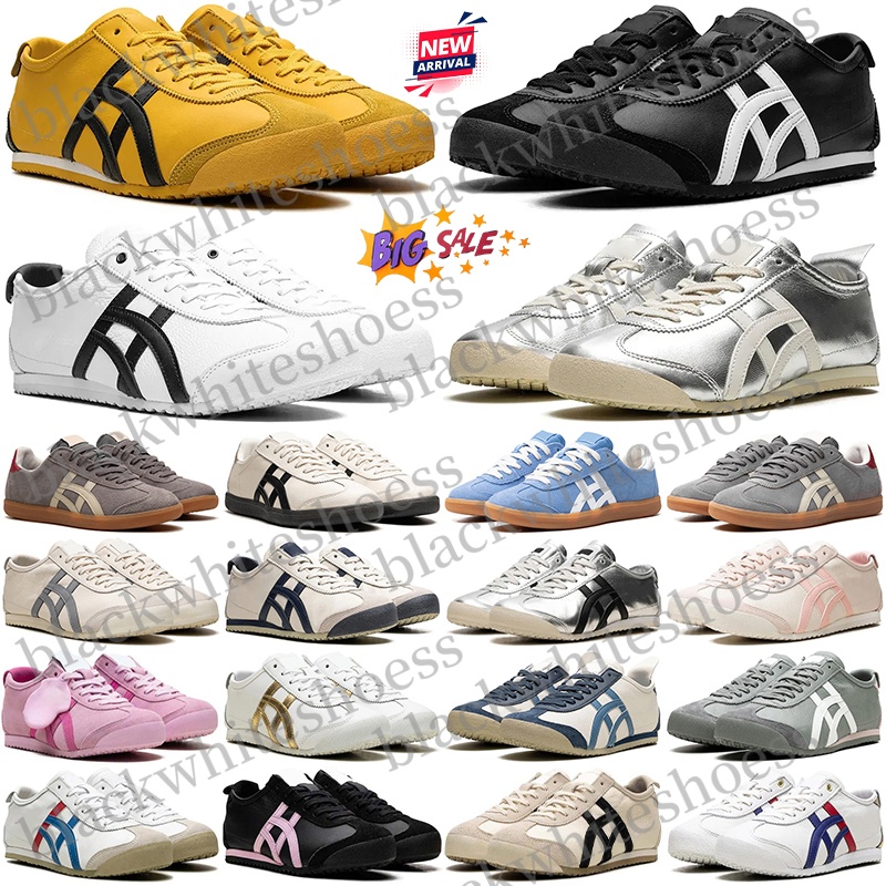 Designer Tigers Mexico 66 sneakers Running Shoes black pink trainers for mens womens chaussure Outdoor Sports runners top