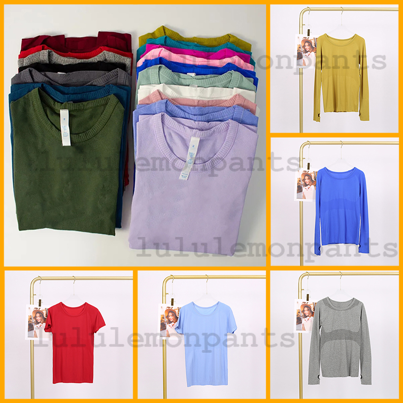 Women's Yoga Short Sleeve Solid Color Nude Sports Shaping Waist Tight Fiess T-Shirt Jogging Sportswear Blouse