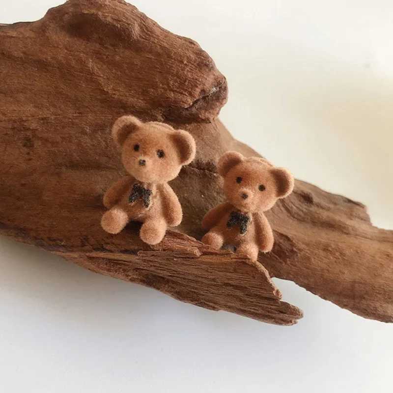 Retro black velvet earrings charming geometric bow and stud earrings fashionable and unusual jewelry earrings accessories for women Y250401