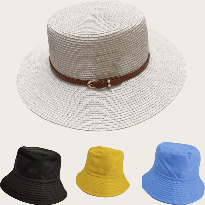 beach hat bucket hat designer cap hats for men designer caps casquette chapeau cappello casual plain man woman unisex fall summer blending solid outdo