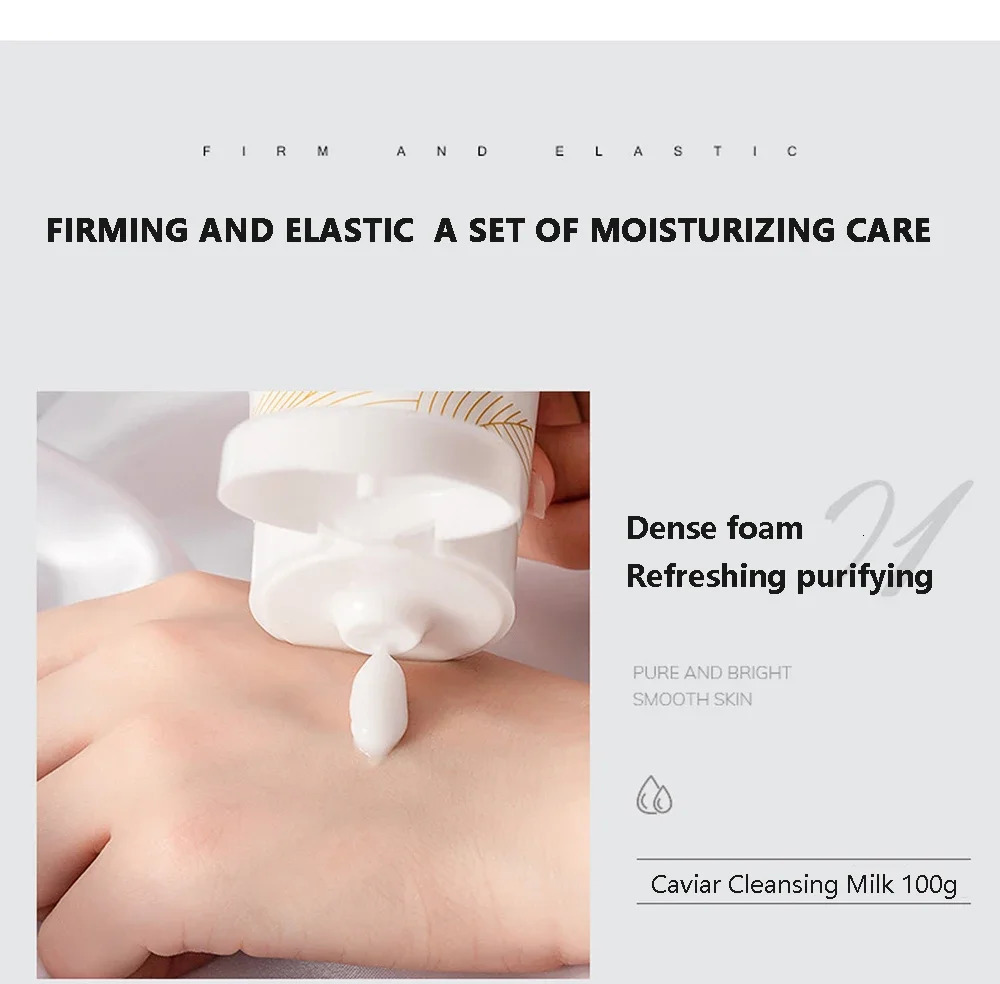 Facial Skin Care Set With Box Caviar Essence Face Serum 15pc Set Skincare Kit Beauty Health Korean Facial Skin Care 251030