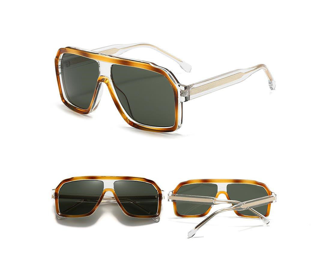 Designer Sunglasses For Men Women Oversized Sunglasses Fashion Classic Polarized Sunglasses Luxury Goggle Pilot Alloy Frame UV400 Eyewear KP8110