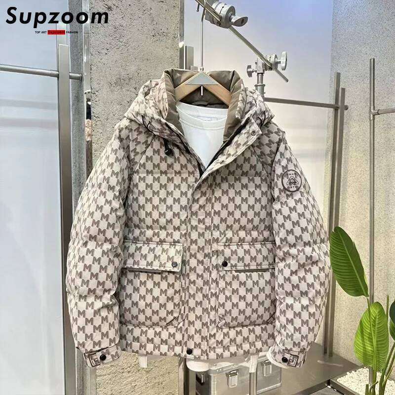 Supzoom New Arrival Top Fashion Male Popular Clothes Thickened Handsome Warm Collar Casual Winter Down Jackets Men